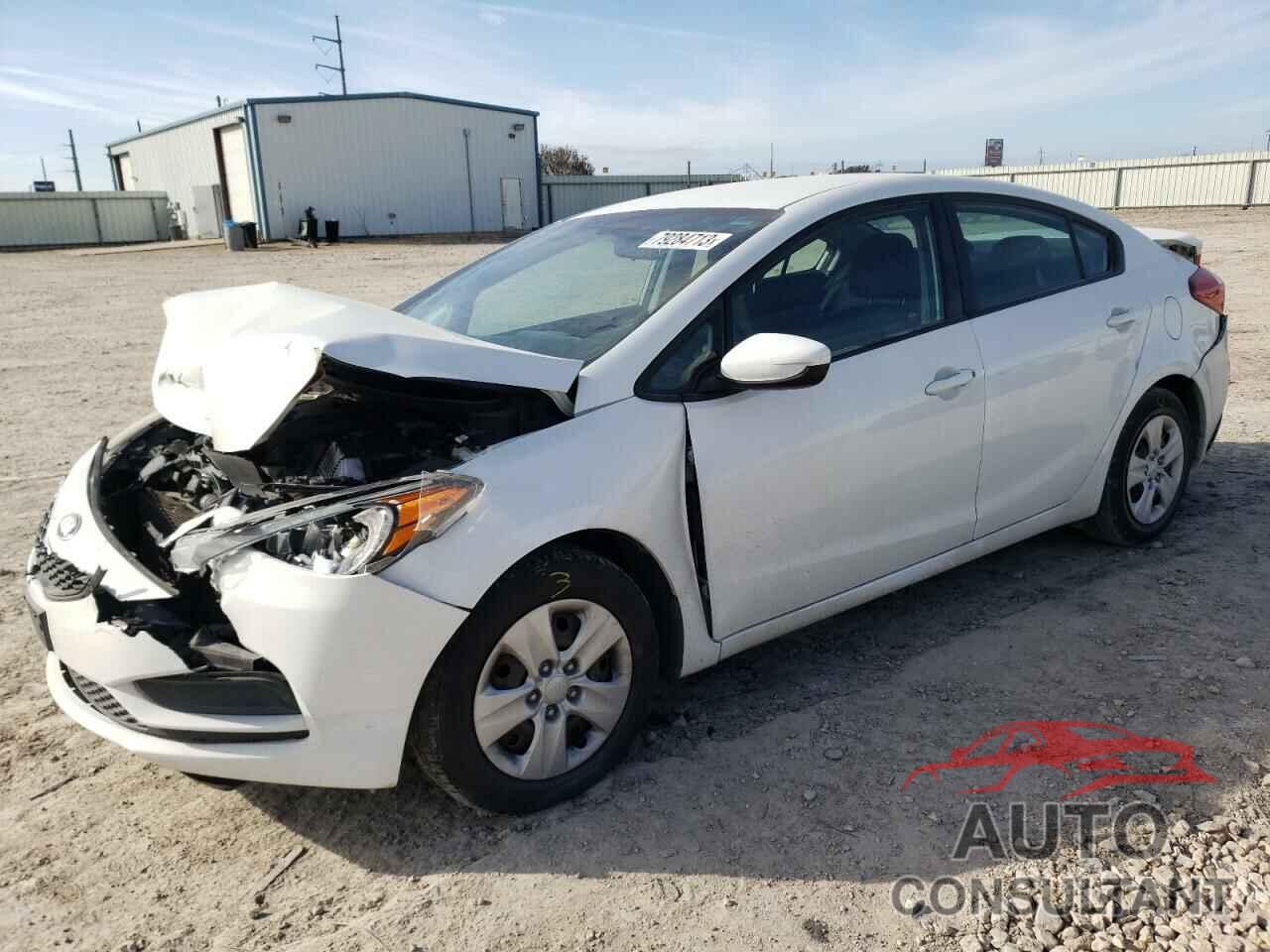 KIA FORTE 2016 - KNAFK4A60G5554356