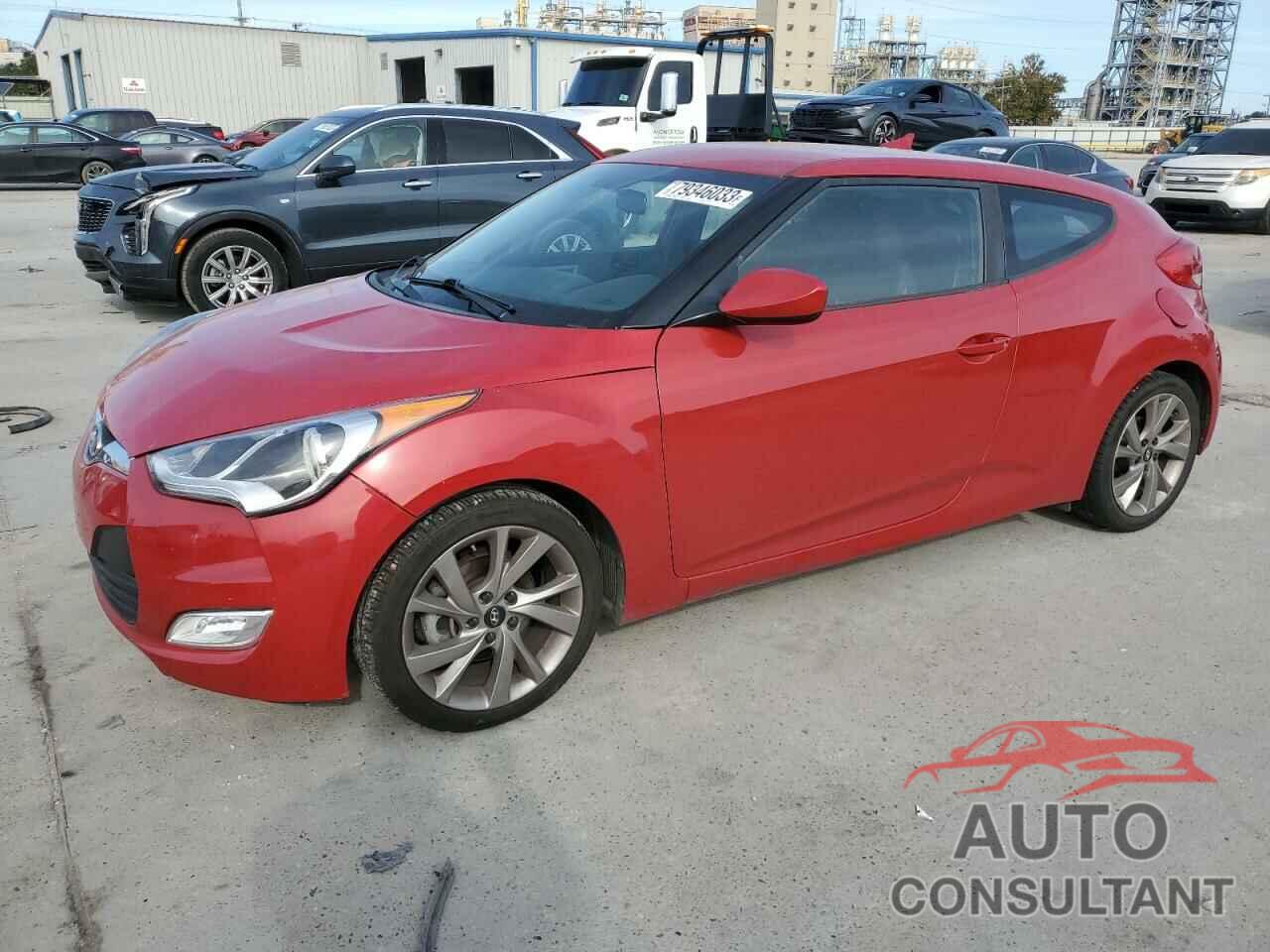 HYUNDAI VELOSTER 2017 - KMHTC6AD9HU310933