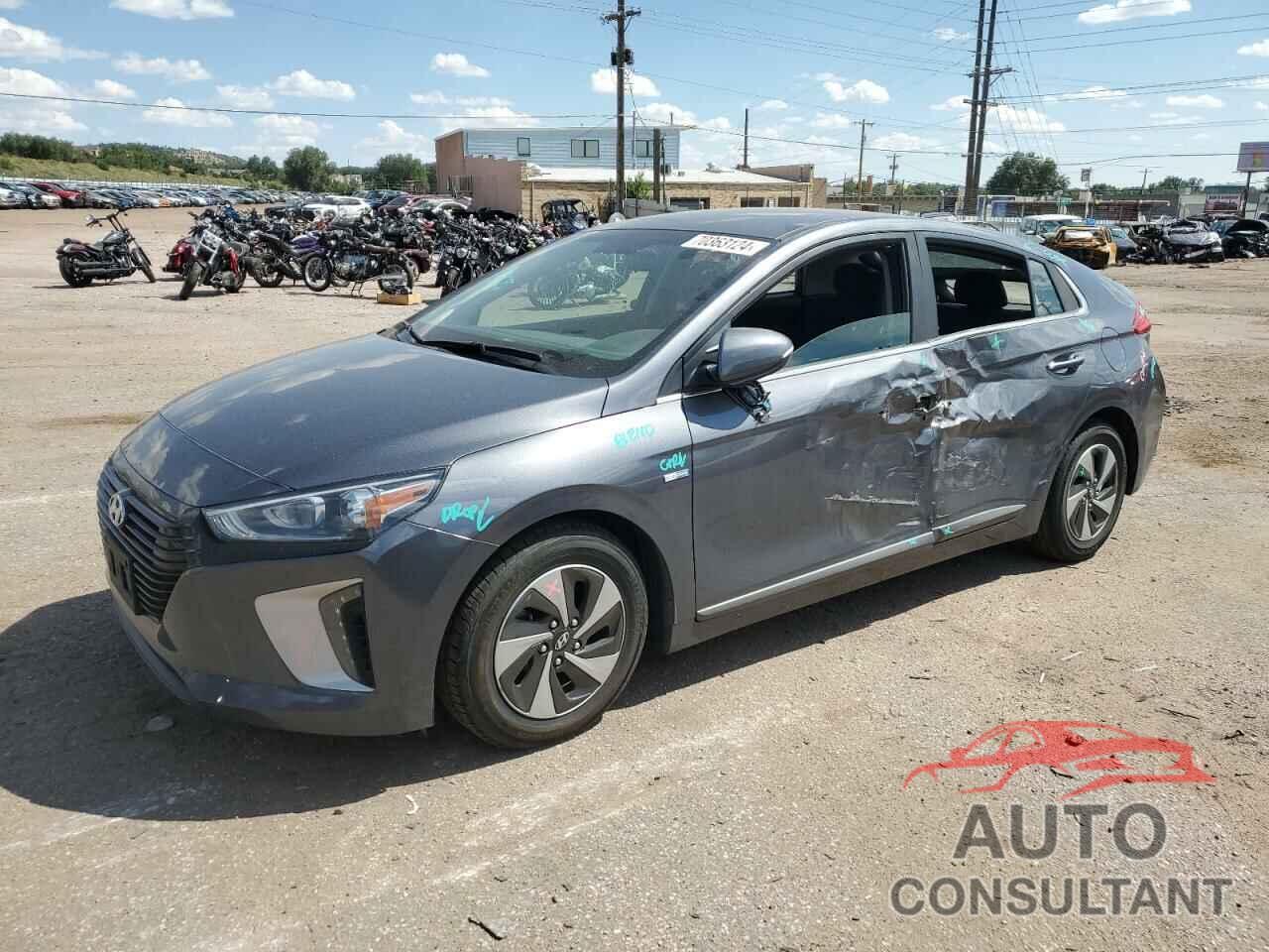 HYUNDAI IONIQ 2018 - KMHC75LC6JU091857