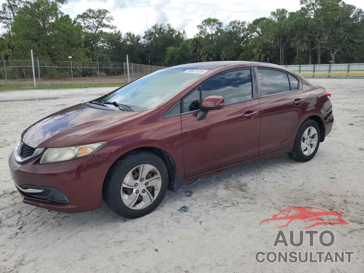 HONDA CIVIC 2013 - 19XFB2F54DE026682