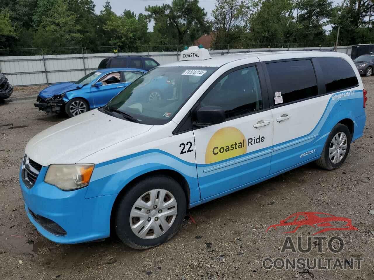 DODGE CARAVAN 2014 - 2C4RDGBG4ER248294