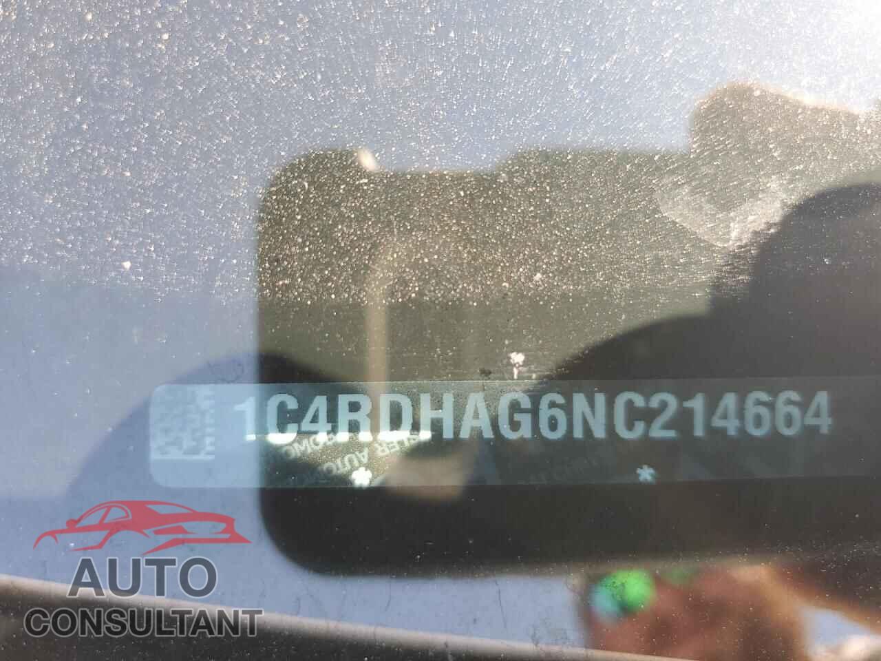 DODGE DURANGO 2022 - 1C4RDHAG6NC214664