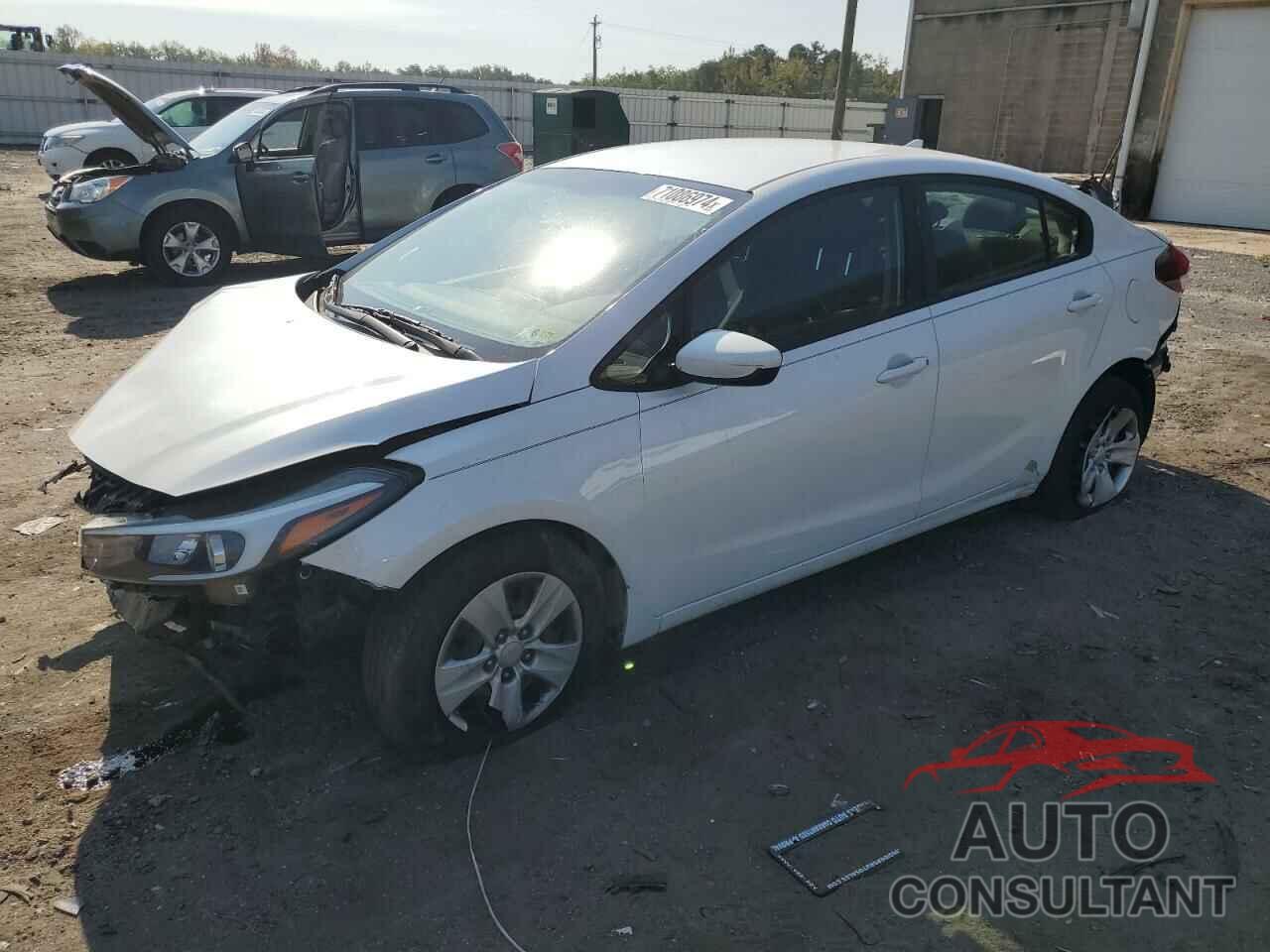 KIA FORTE 2017 - 3KPFL4A73HE087755