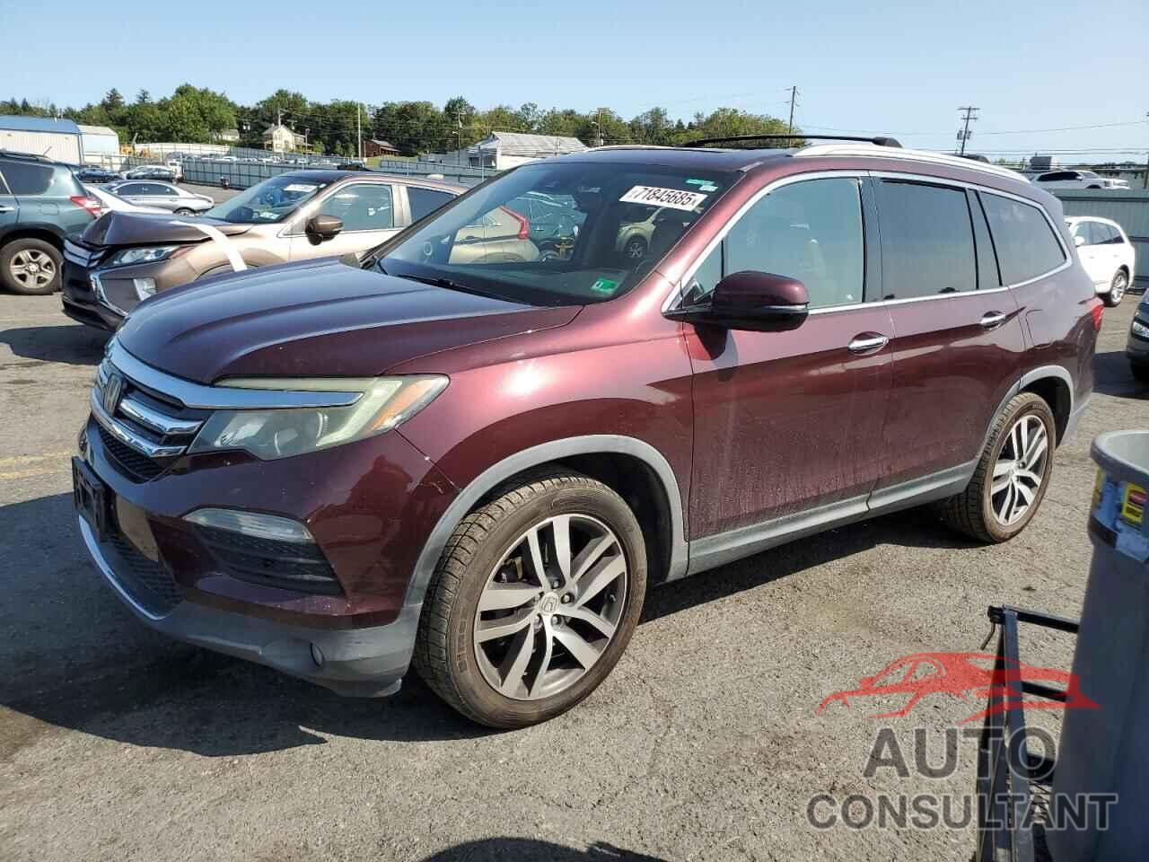 HONDA PILOT 2016 - 5FNYF6H97GB043754