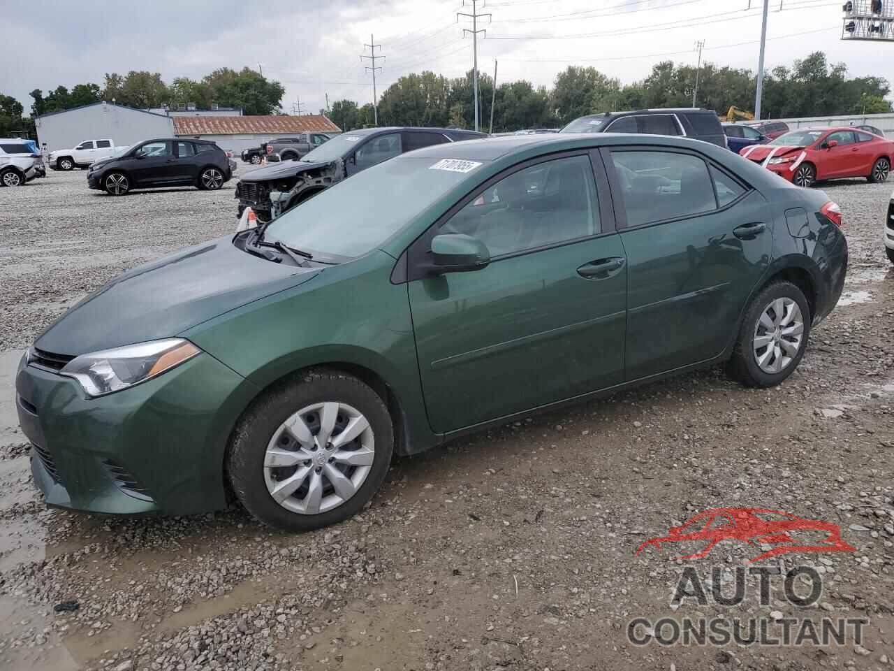 TOYOTA COROLLA 2015 - 2T1BURHEXFC449699