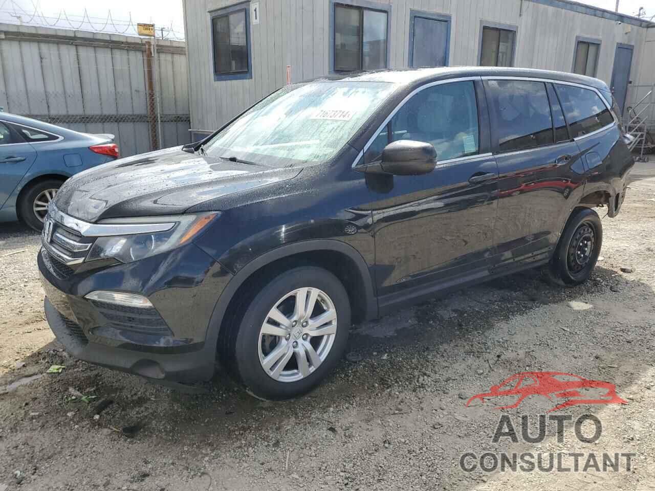 HONDA PILOT 2017 - 5FNYF5H18HB019047