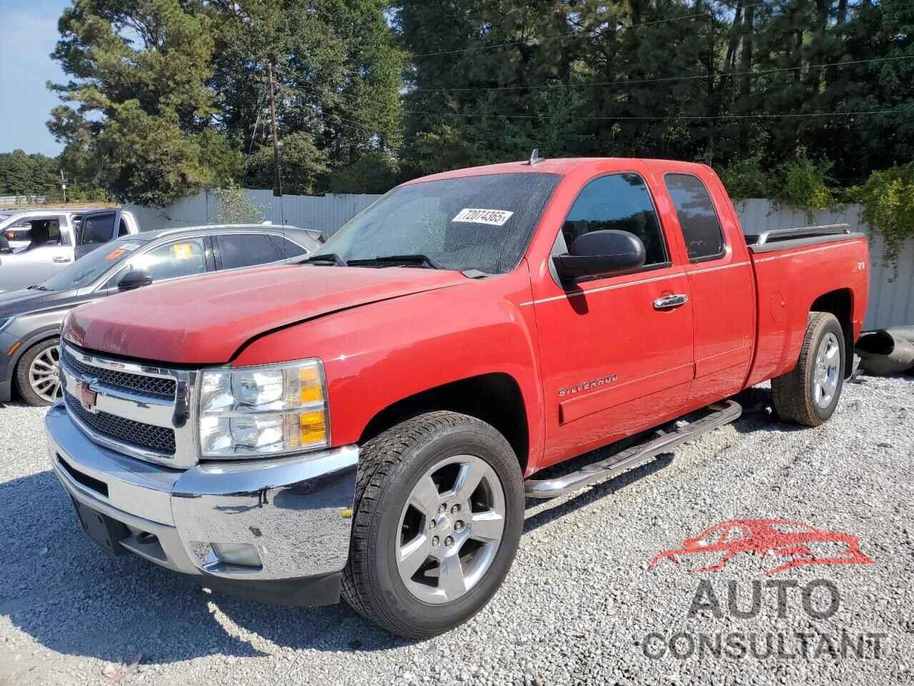 CHEVROLET ALL Models 2012 - 1GCRCSE04CZ275003