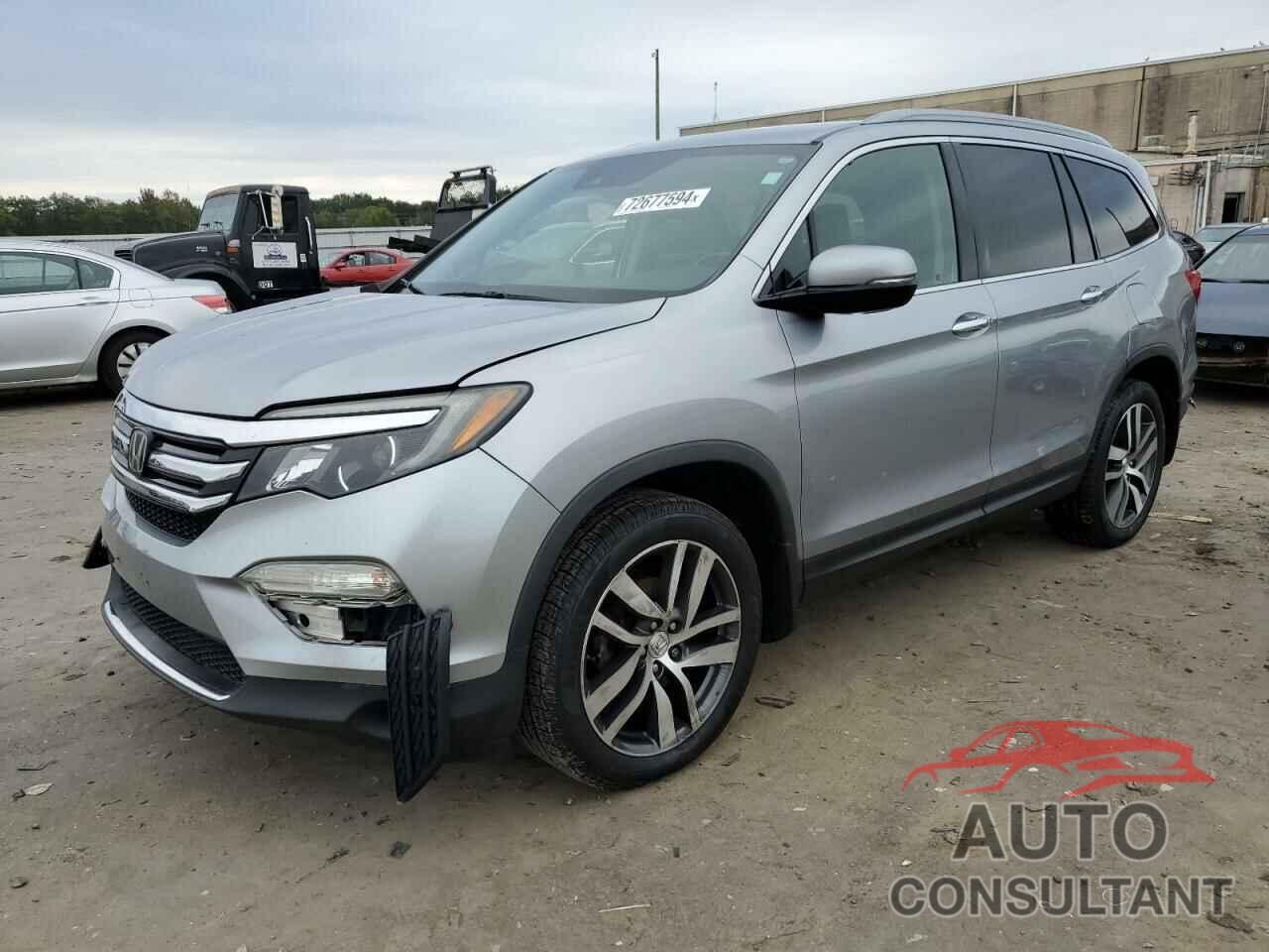 HONDA PILOT 2017 - 5FNYF6H08HB038579