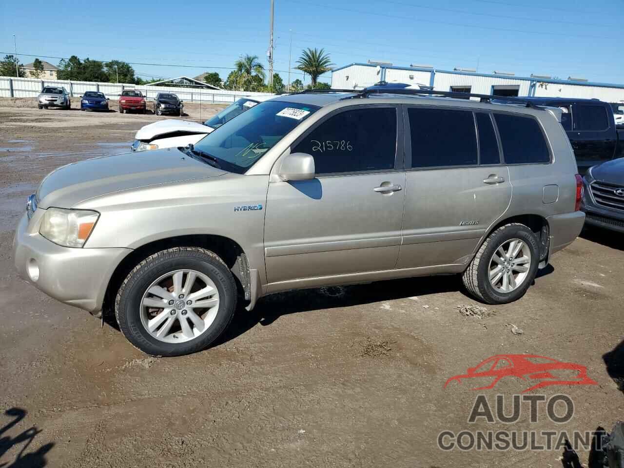 TOYOTA HIGHLANDER 2007 - JTEDW21A970022877