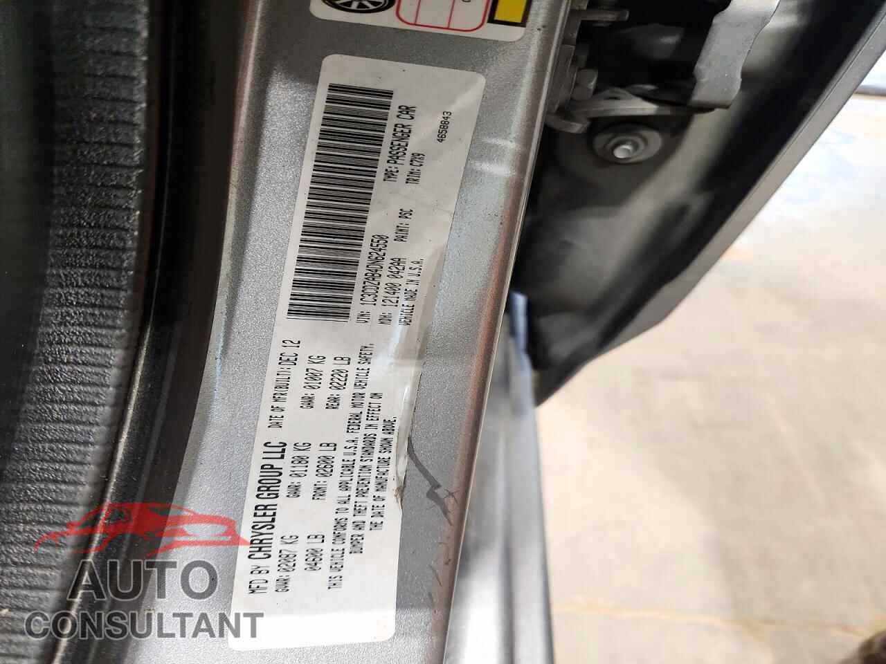 DODGE AVENGER 2013 - 1C3CDZAB4DN624550