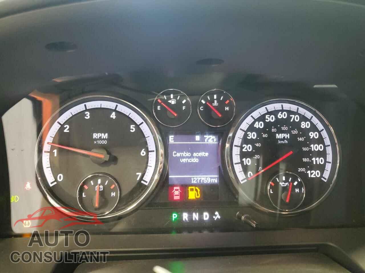 DODGE RAM 1500 2012 - 1C6RD7HTXCS252292