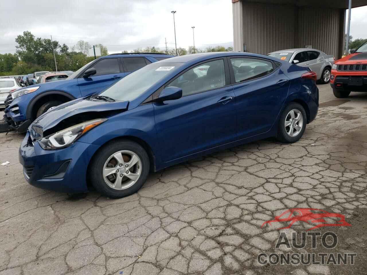 HYUNDAI ELANTRA 2014 - KMHDH4AE9EU201533