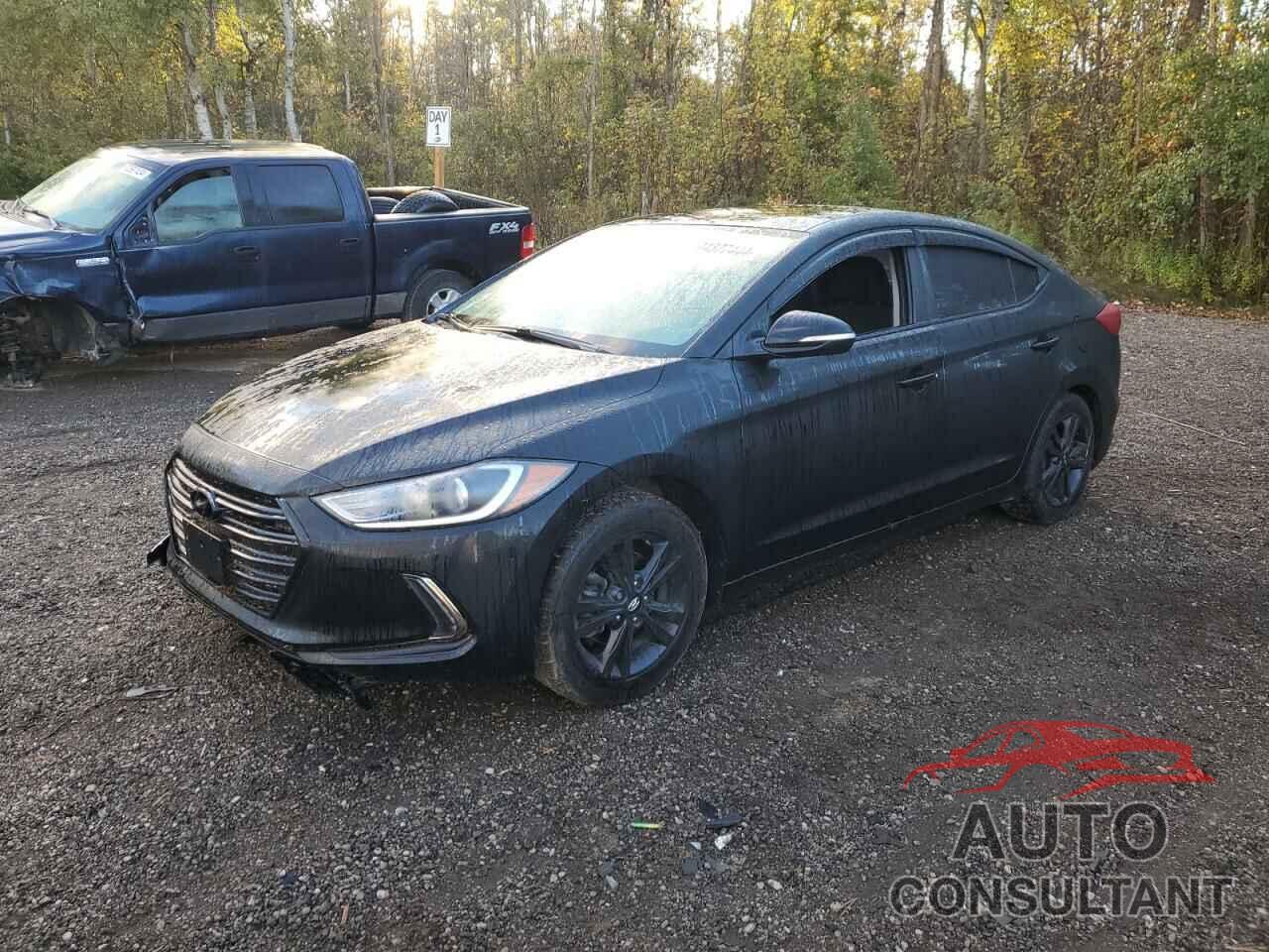 HYUNDAI ELANTRA 2018 - KMHD84LF8JU558427