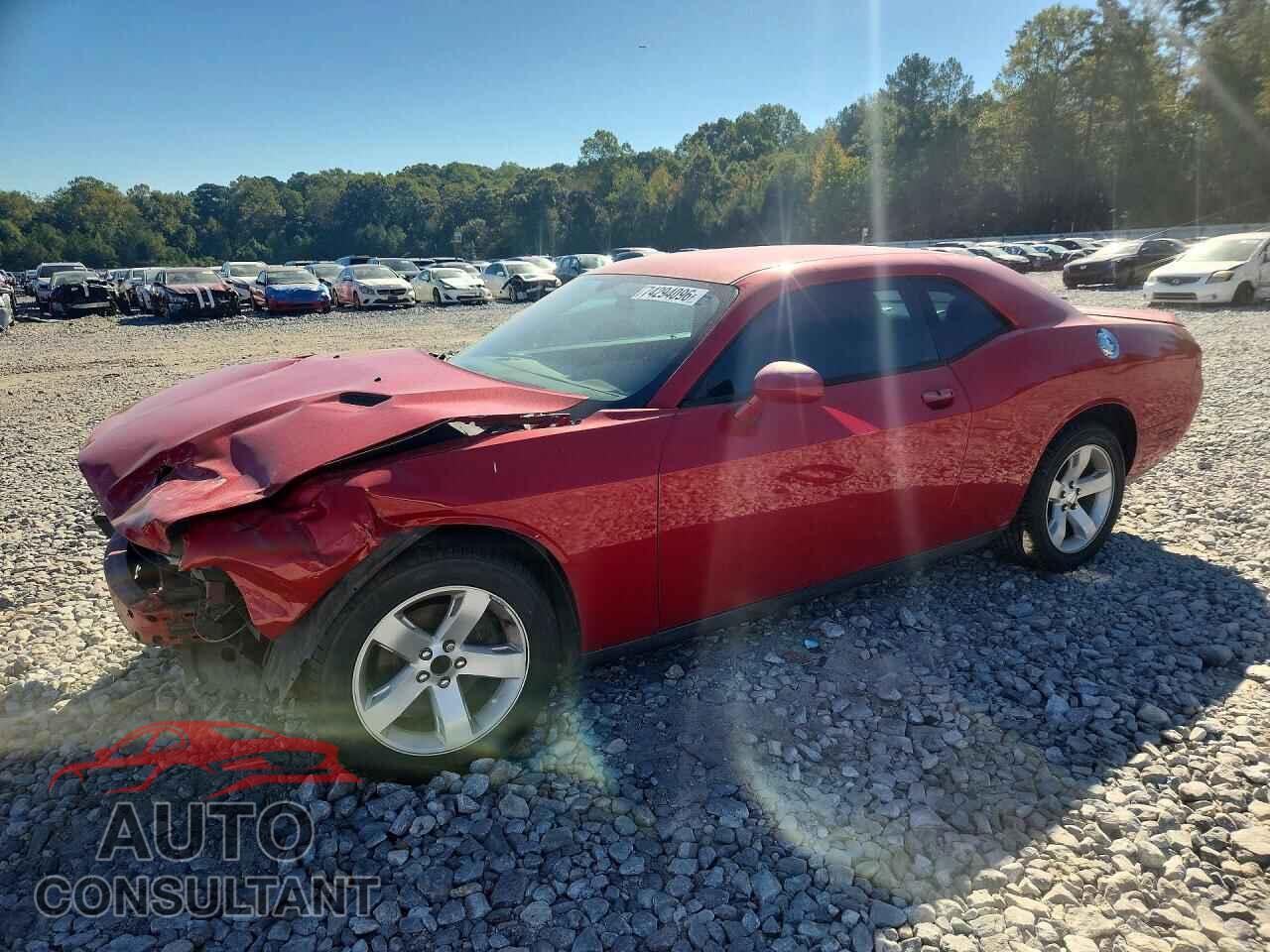DODGE CHALLENGER 2012 - 2C3CDYAG3CH291660