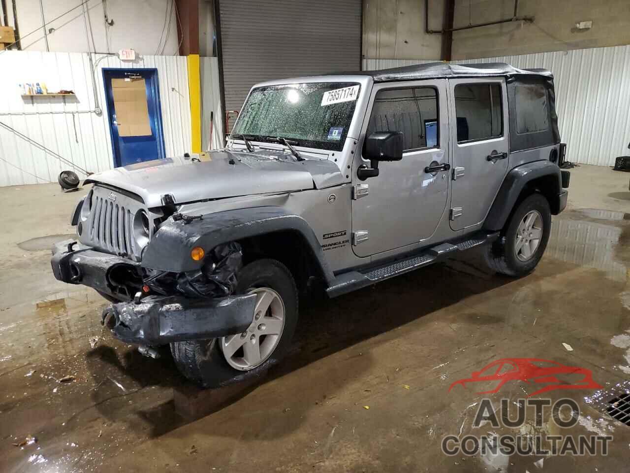 JEEP WRANGLER 2017 - 1C4BJWDG1HL604392