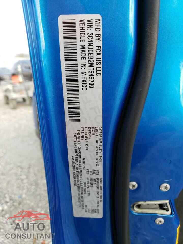 JEEP COMPASS 2021 - 3C4NJCEB2MT545799
