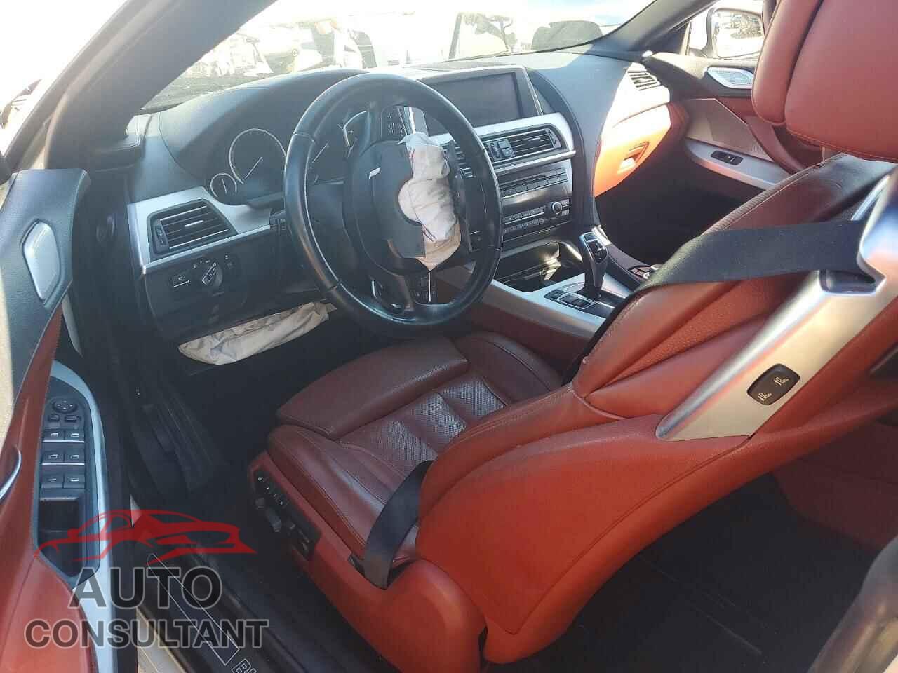 BMW 6 SERIES 2012 - WBALZ3C55CDL72875