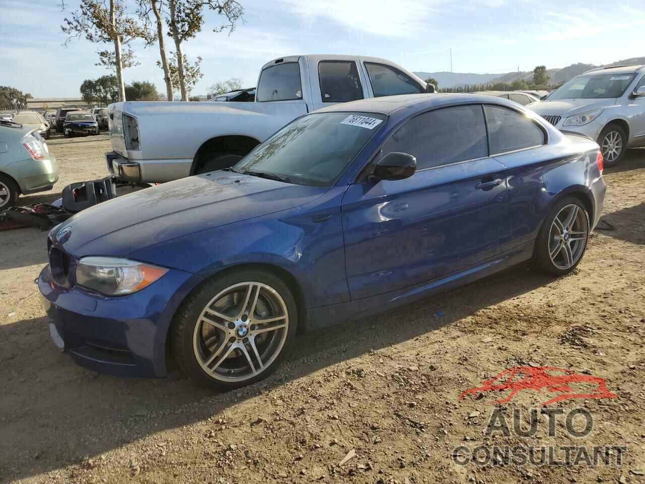 BMW 1 SERIES 2013 - WBAUC9C53DVY60615