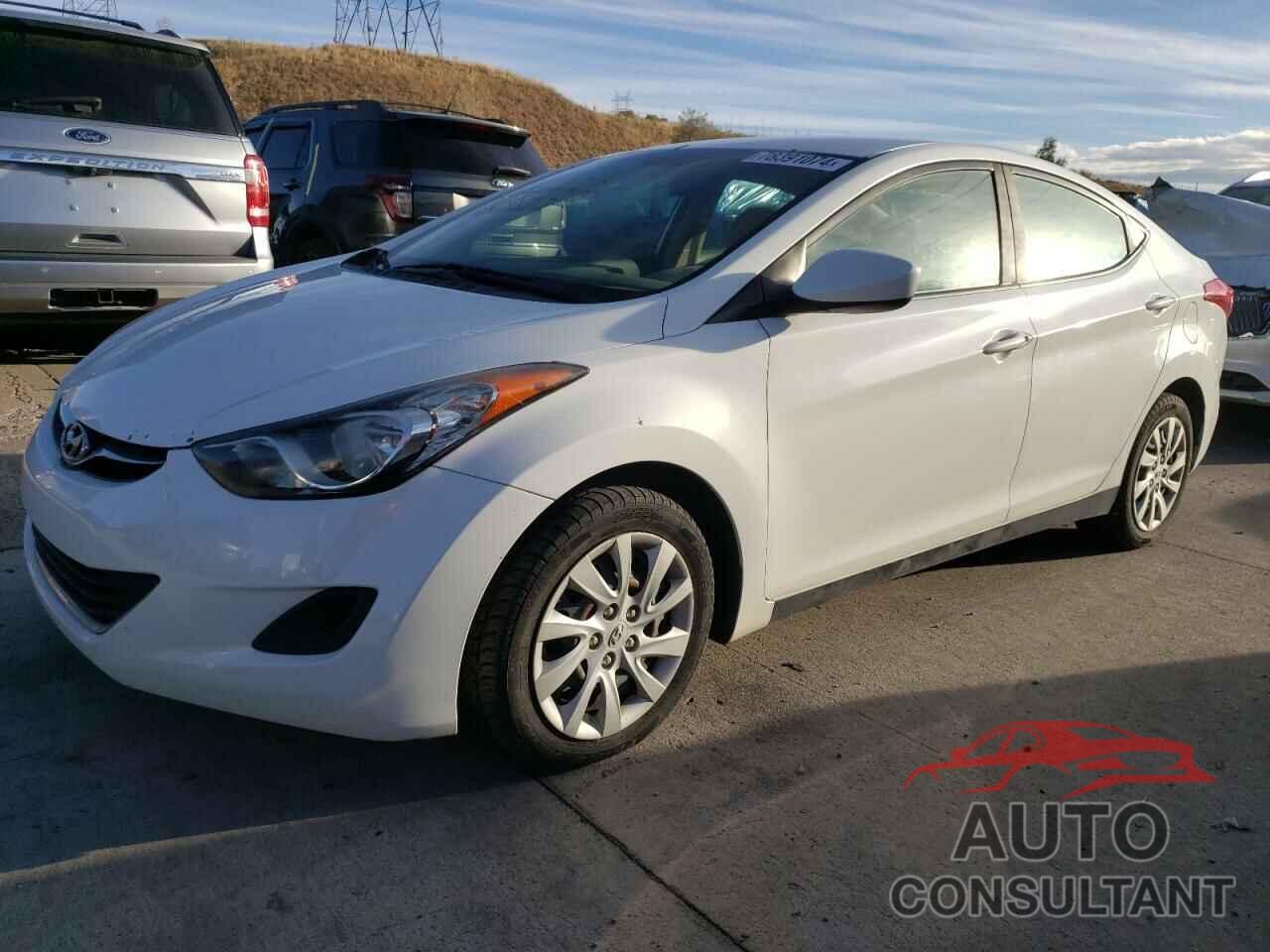 HYUNDAI ELANTRA 2012 - 5NPDH4AE1CH076863