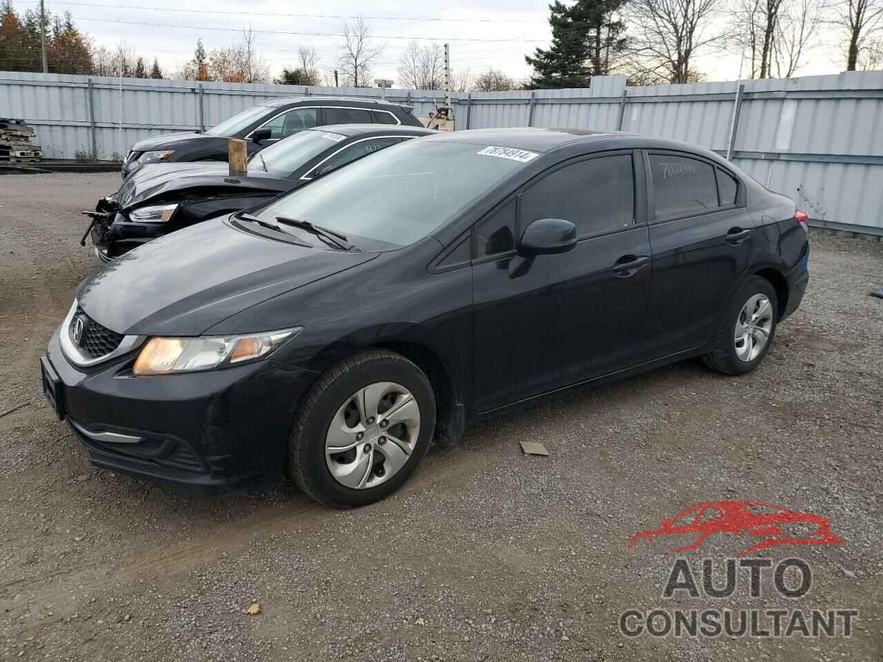 HONDA CIVIC 2013 - 2HGFB2F44DH044564