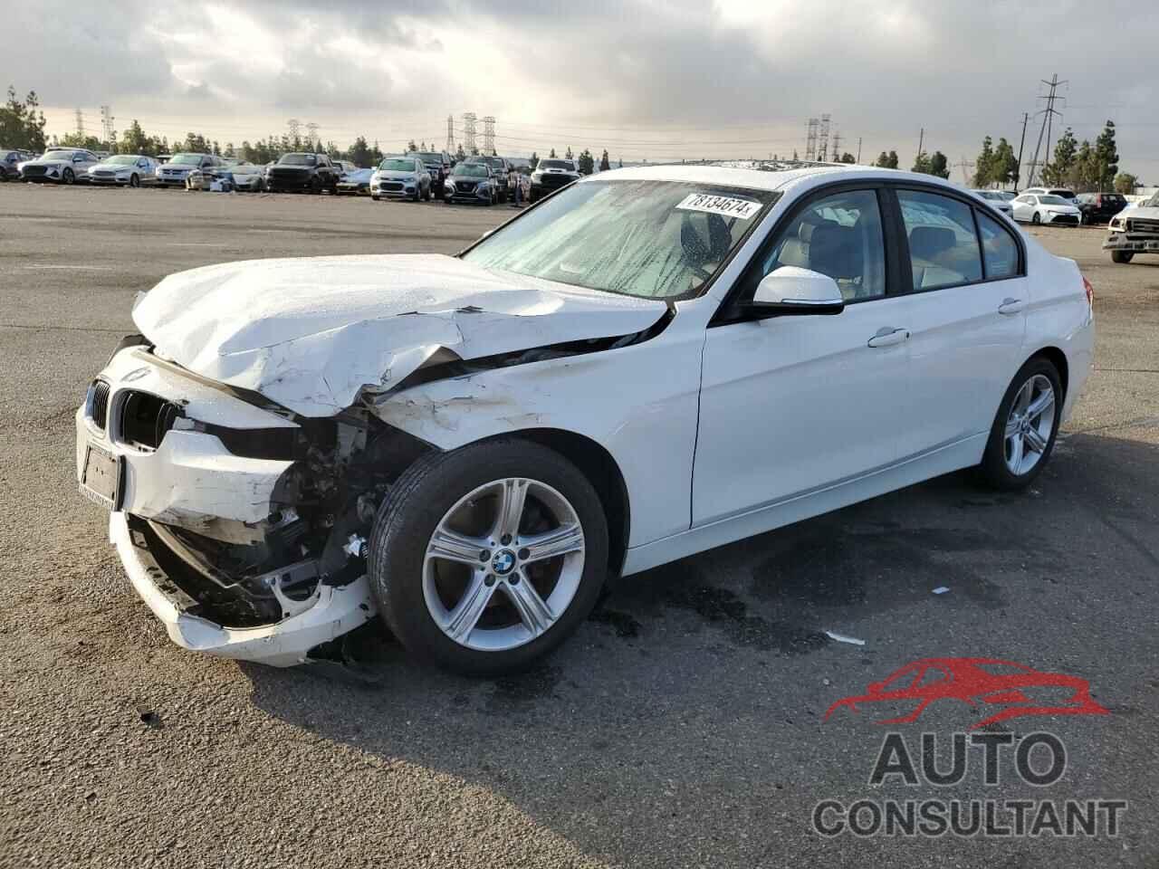 BMW 3 SERIES 2014 - WBA3C1C57EK109064