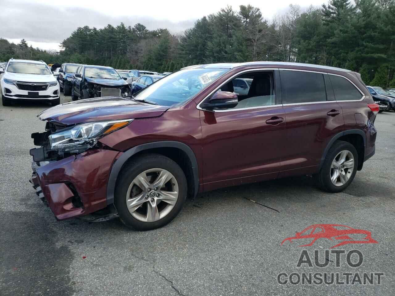 TOYOTA HIGHLANDER 2018 - 5TDDZRFH8JS881568