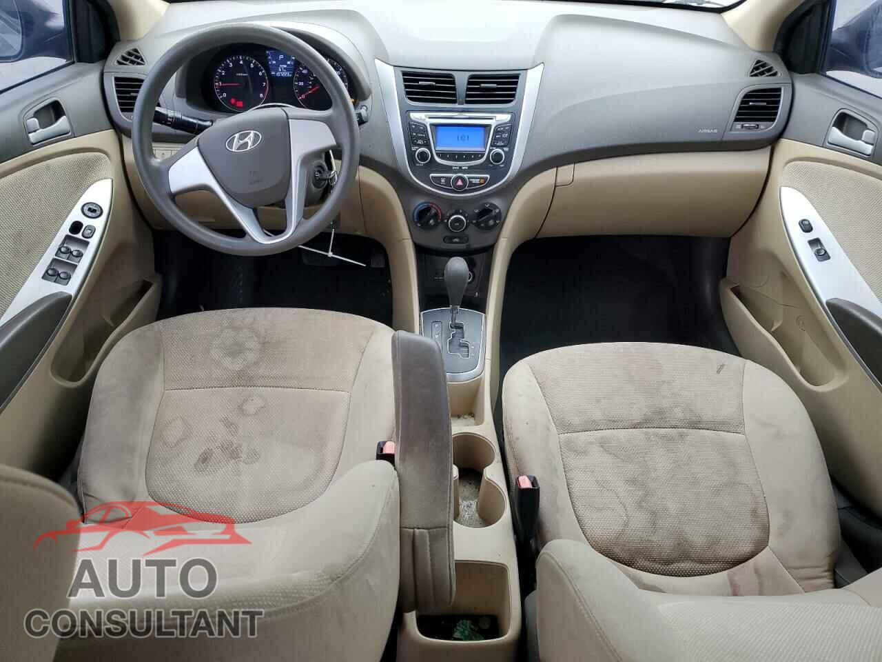 HYUNDAI ACCENT 2013 - KMHCT4AE6DU464488