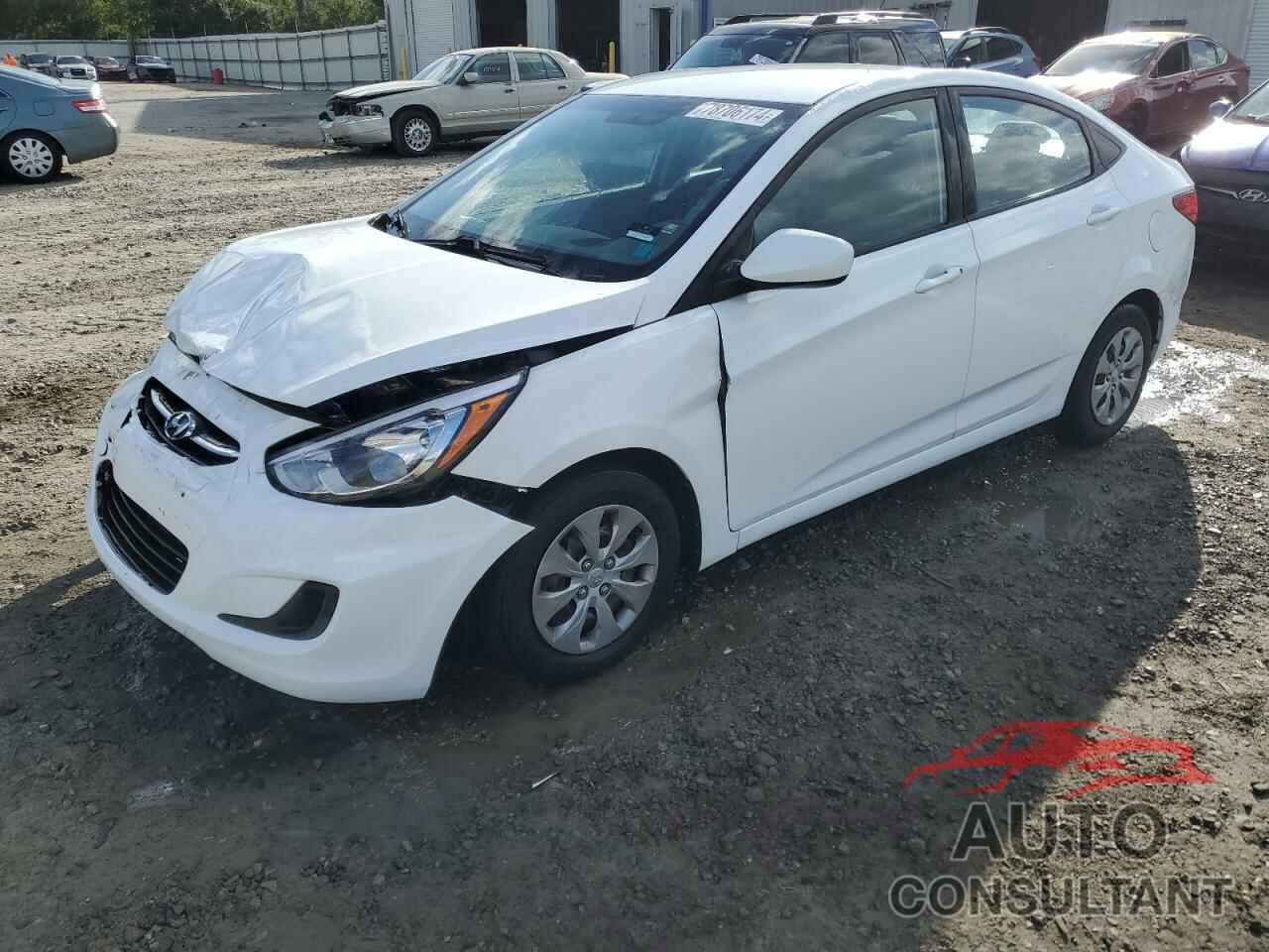 HYUNDAI ACCENT 2017 - KMHCT4AE1HU170437