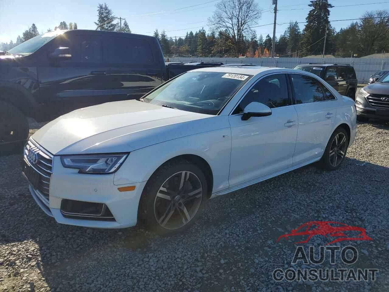 AUDI A4 2017 - WAUFNAF40HN019302