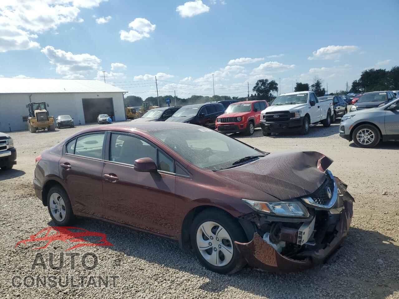 HONDA CIVIC 2013 - 19XFB2F51DE086354