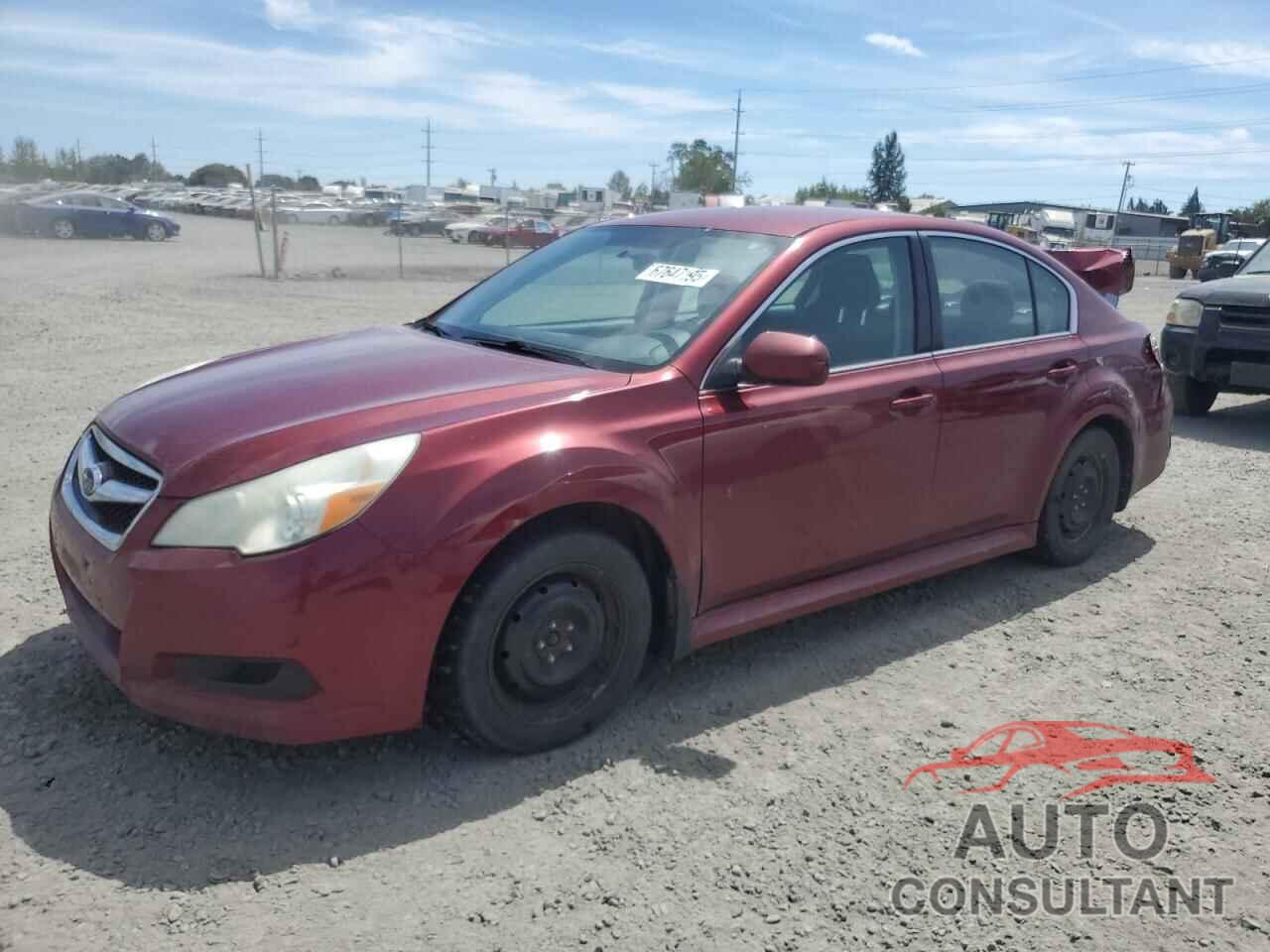 SUBARU LEGACY 2011 - 4S3BMGB63B3229930