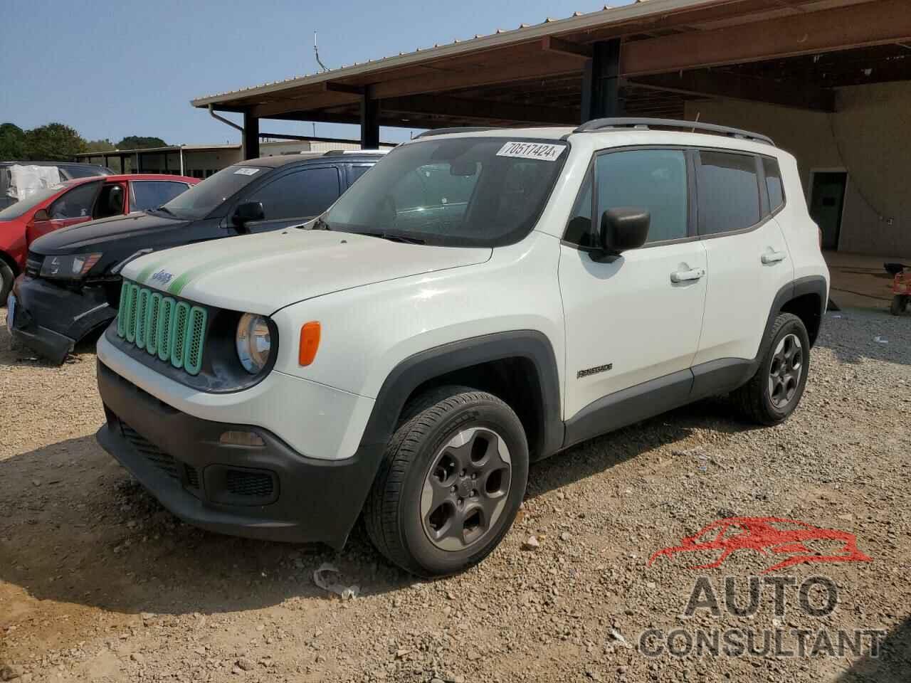 JEEP RENEGADE 2016 - ZACCJBAT5GPD94839