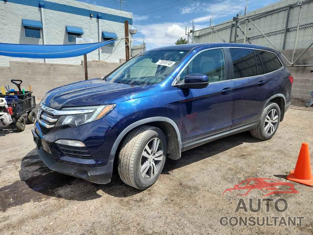 HONDA PILOT 2017 - 5FNYF6H58HB063347