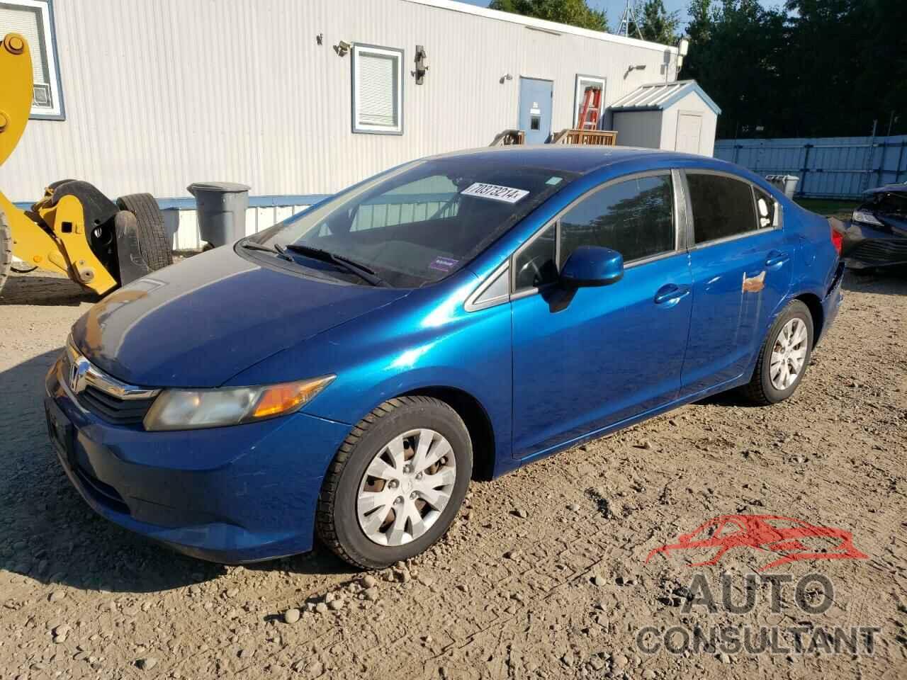HONDA CIVIC 2012 - 2HGFB2F59CH510190