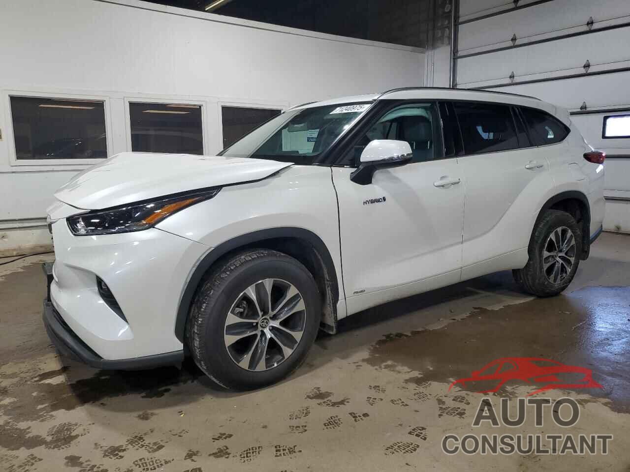 TOYOTA HIGHLANDER 2021 - 5TDHBRCH5MS030603