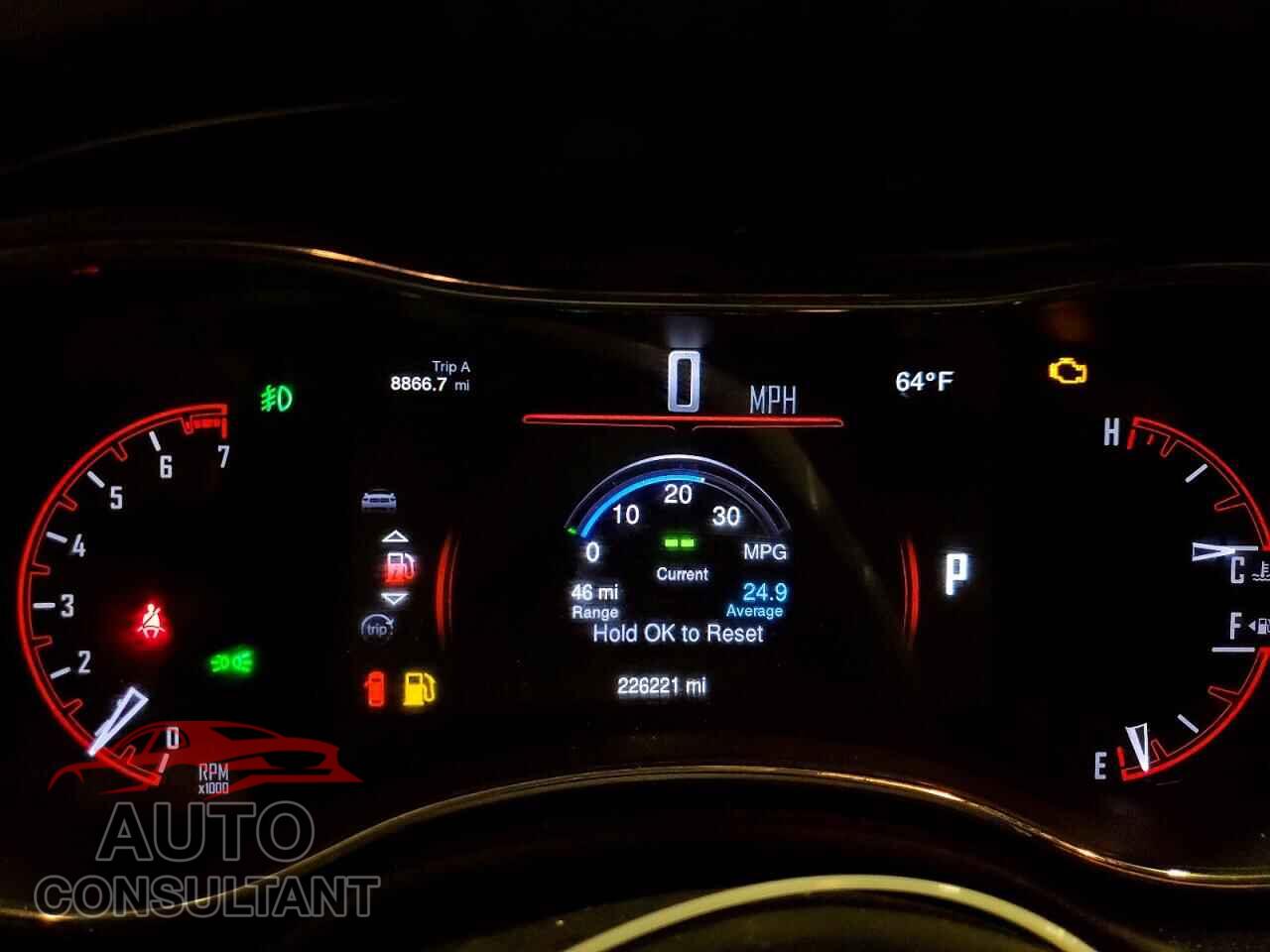 DODGE DURANGO 2015 - 1C4RDJAGXFC245313