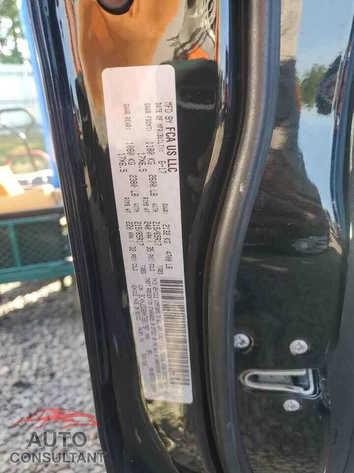 JEEP COMPASS 2017 - 3C4NJDDBXHT681787