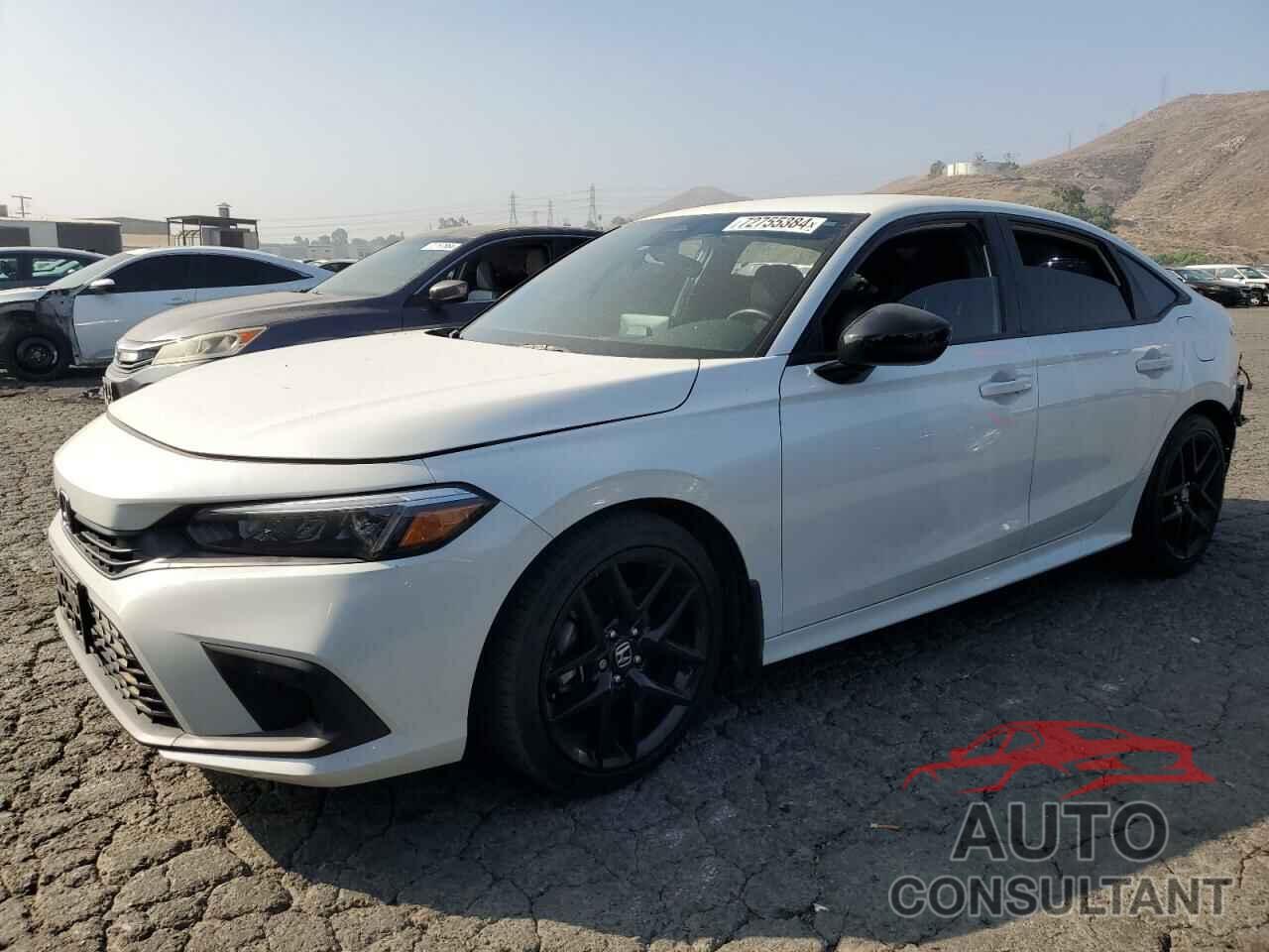 HONDA CIVIC 2022 - 2HGFE2F50NH502182