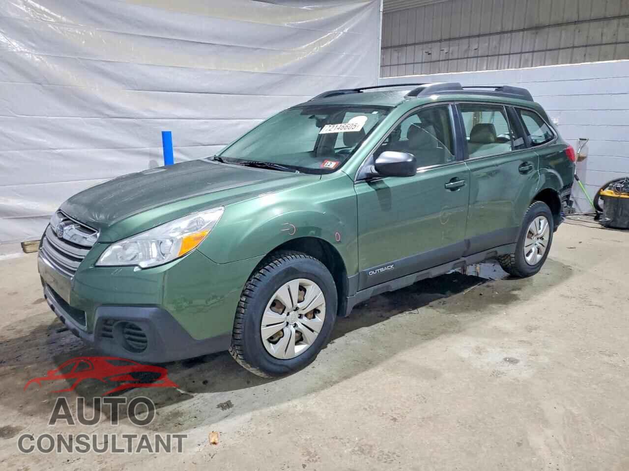 SUBARU OUTBACK 2013 - 4S4BRBAC8D3307239