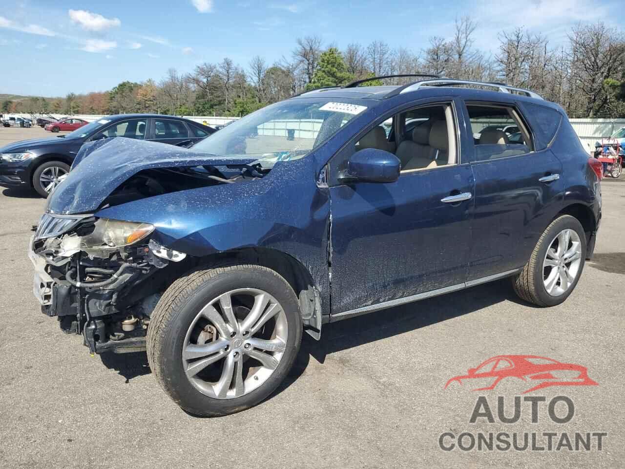 NISSAN MURANO 2009 - JN8AZ18W59W109352
