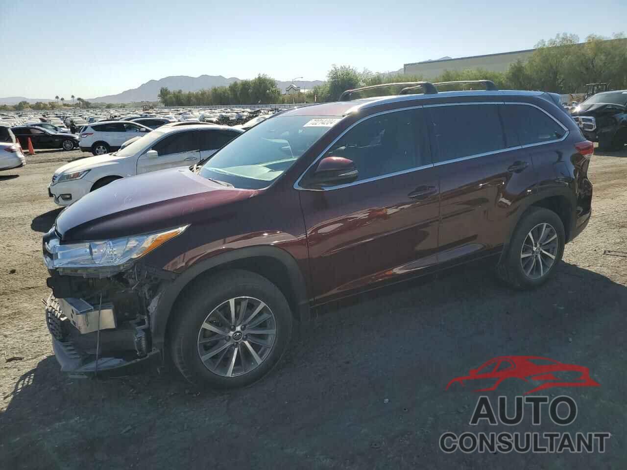 TOYOTA HIGHLANDER 2017 - 5TDKZRFH3HS204381