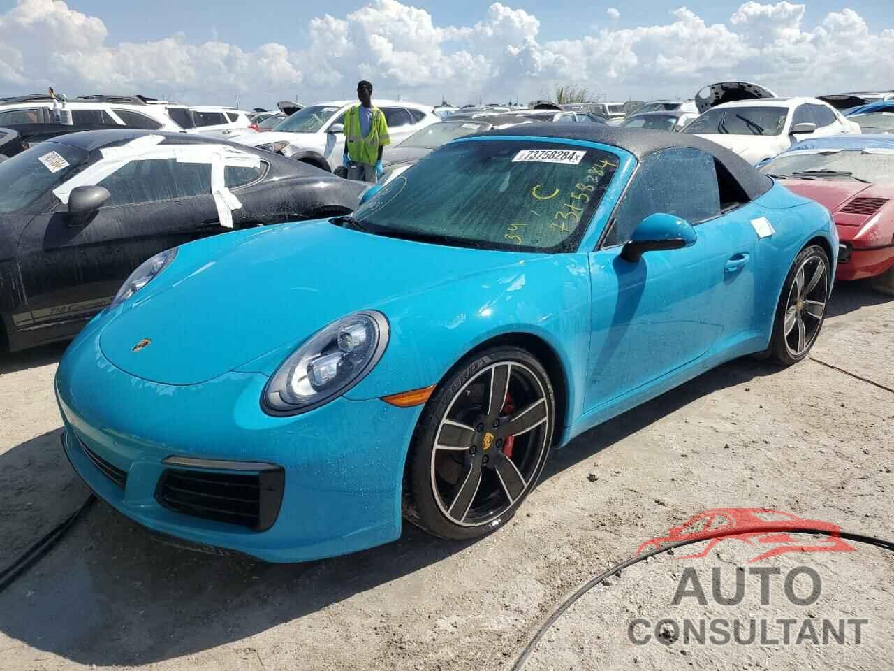 PORSCHE 911 2018 - WP0CB2A98JS147303