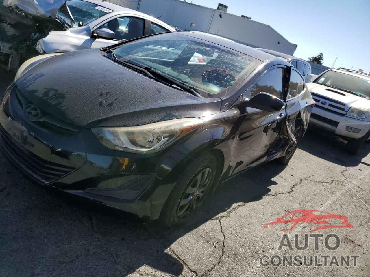 HYUNDAI ELANTRA 2016 - KMHDH4AE3GU626717