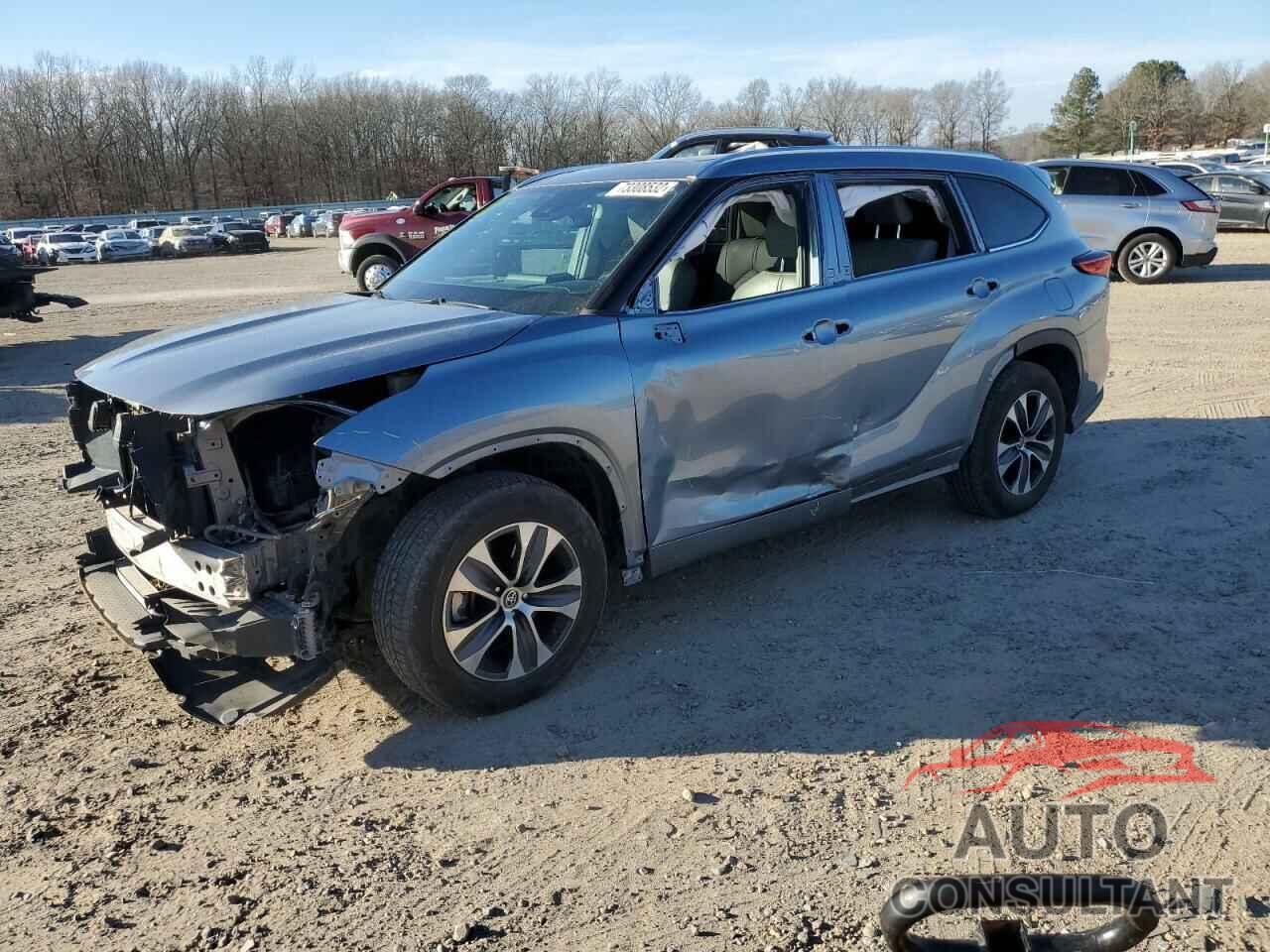 TOYOTA HIGHLANDER 2020 - 5TDGZRAH9LS010833