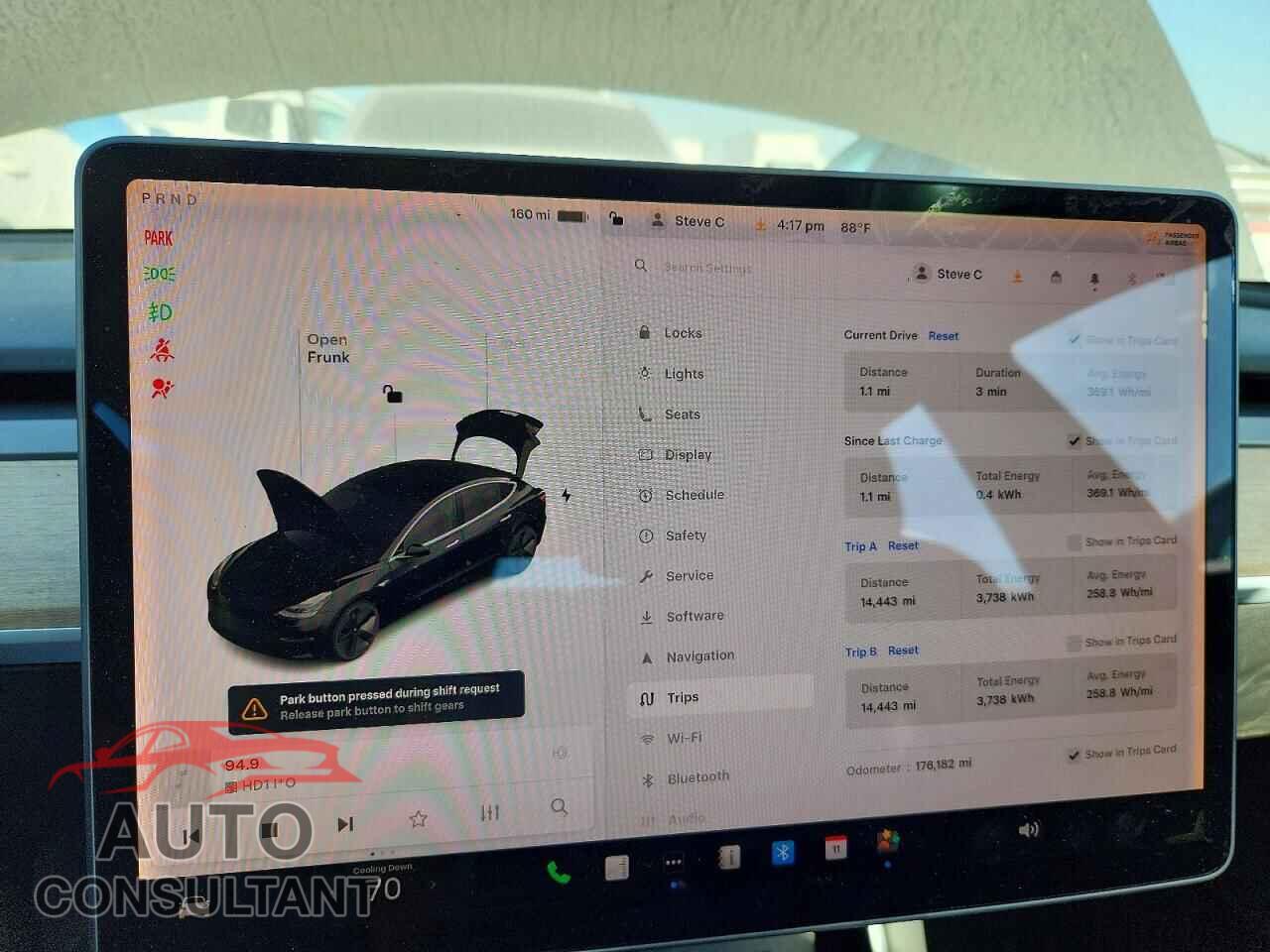 TESLA MODEL 3 2019 - 5YJ3E1EA7KF304758