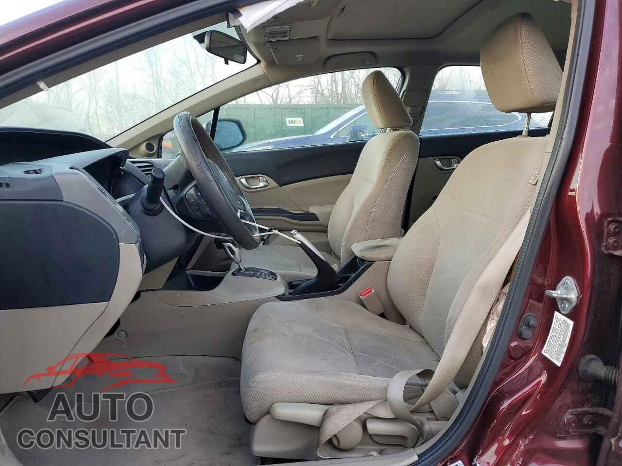 HONDA CIVIC 2012 - 19XFB2F82CE385215
