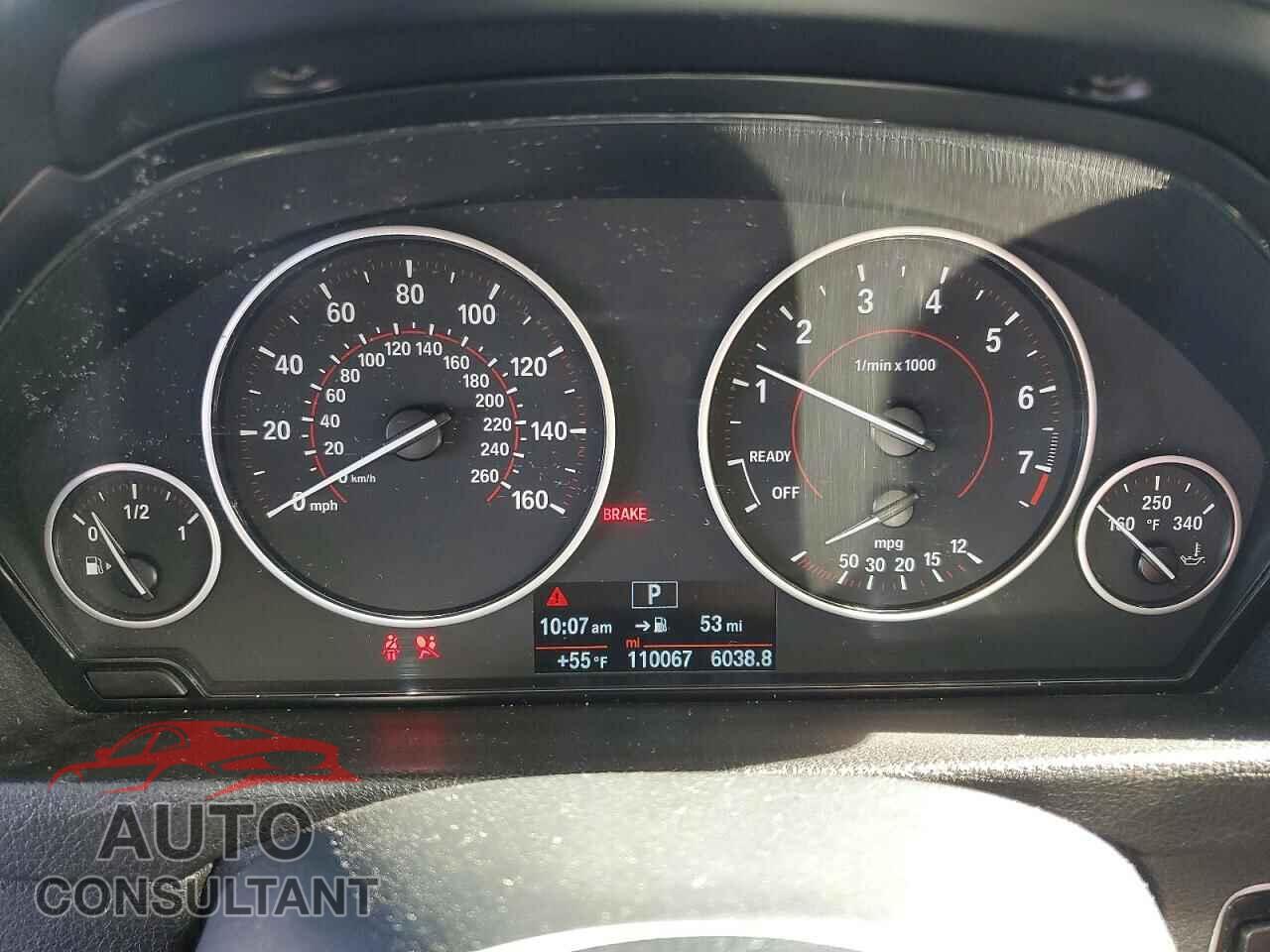 BMW 3 SERIES 2016 - WBA8E9G51GNT43033