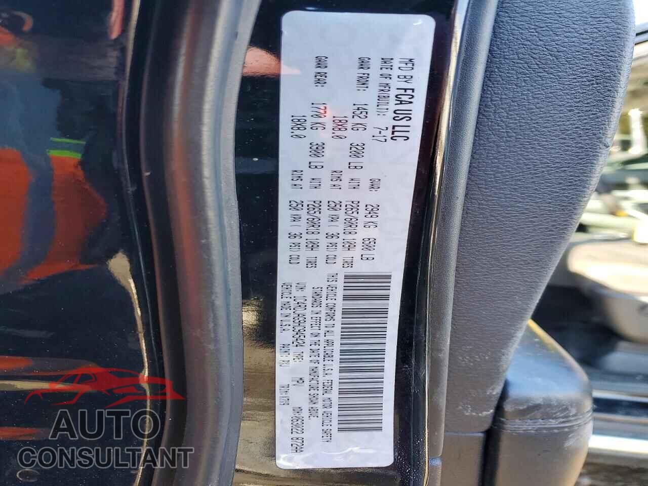 DODGE DURANGO 2017 - 1C4RDJAG9HC945424