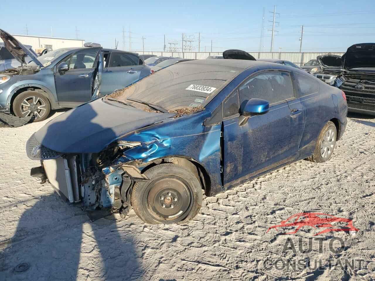 HONDA CIVIC 2012 - 2HGFG3B54CH539898