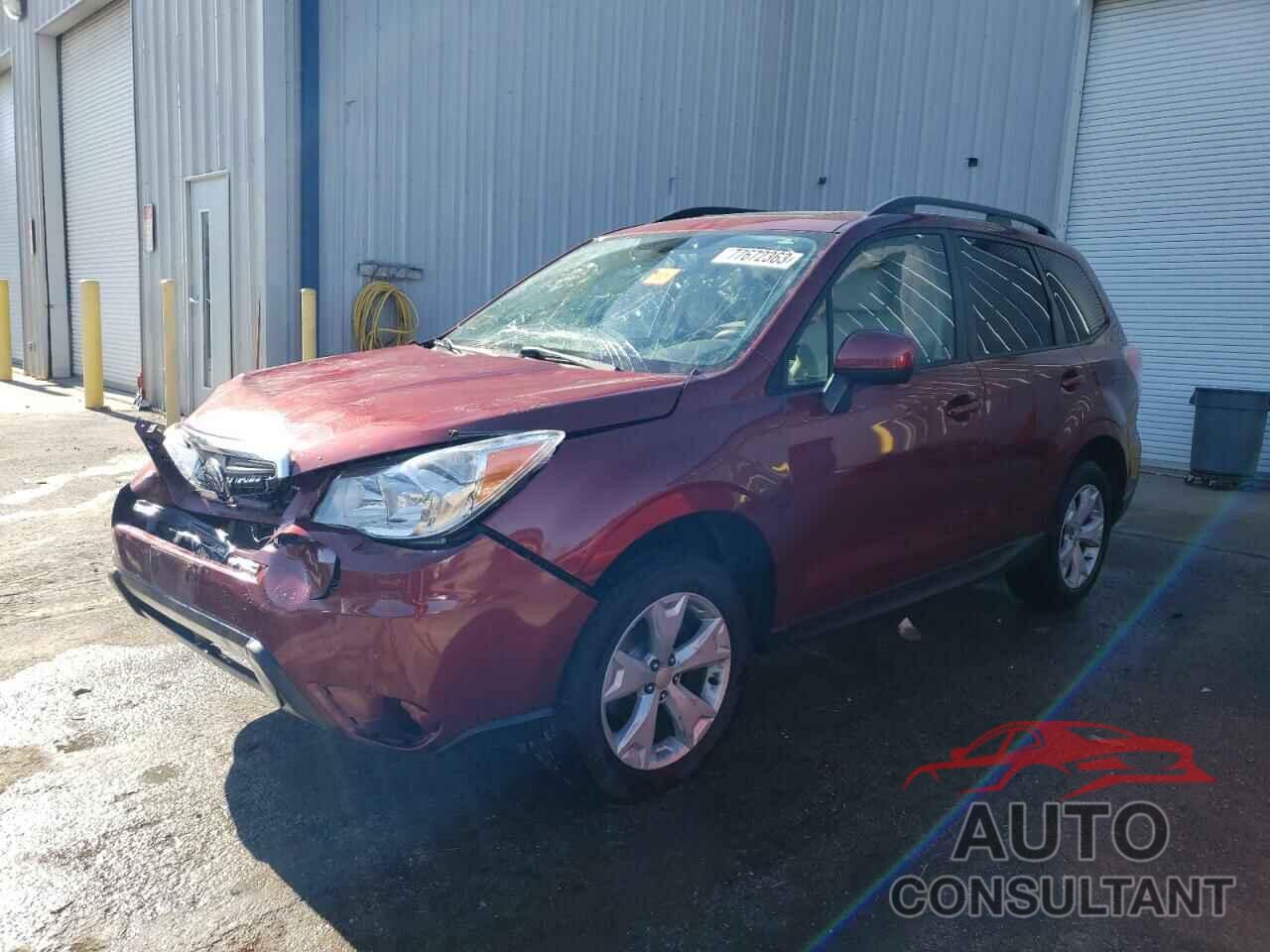 SUBARU FORESTER 2016 - JF2SJADC3GH429470
